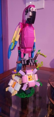 Lego Creator Exotic Pink Parrot 3in1 Building Toy Set 31144 : Target