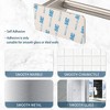 Stainless Steel Rust-Proof Toilet Paper Dispenser, Self-Stick Adhesive Roll Holder No Drilling Required - 3 of 4