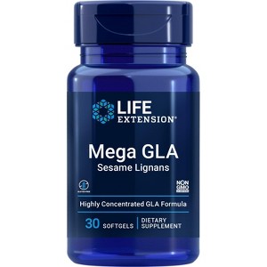 Mega GLA with Sesame Lignans by Life Extension  -  30 Softgel - 1 of 2