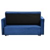 Kumasinova Velvet Futon Sofa Bed,3 in 1 Convertible Sleeper Sofa Bed with Toss Pillows,Pockets,Pull Out Couch for Living Room,Apartment,Office - 4 of 4