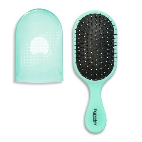 NuWay4Hair Traveler - Detangler Hair Brush - Soft Green - 1 pc - image 1 of 4