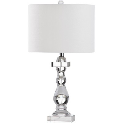 26.5" Delta Table Lamp Clear (Includes CFL Light Bulb) - Safavieh