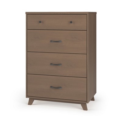 Child Craft SOHO 4 Drawer Chest for Nursery or Bedroom, Plenty of Storage, Anti-Tip Kit Included to Prevent Tipping, Non-Toxic, Baby Safe Finish
