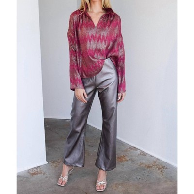 Women's Vicki Long Sleeve Top - Never a Wallflower