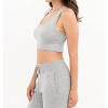 Women's M√©lange Bralette - LEIMERE - 3 of 3
