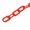 Unique Bargains Adjustable Crowd Control at Driveway Plastic Chain Barrier with Snap Hook - 4 of 4