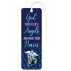 Dicksons God Angels Nurses Blue 6 inch Paper Tussled Bookmark with Coin Pack of 15 - 2 of 4