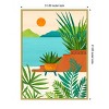 Amanti Art Bali Coast Sunset by Kristian Gallagher Wood Framed Wall Art Print - 3 of 4