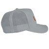 Official University of Louisiana Monroe Primary Logo Foam Snapback Trucker Hat - for Men and Women Grey  Grey  One Size - 3 of 4