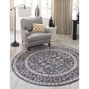 Unique Loom    Eco Traditional Coherance Area Rug - 1 of 4