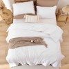 BAGOKIE 3-Piece Bed in a Bag Comforter Set with Pom Fringe - 3 of 4