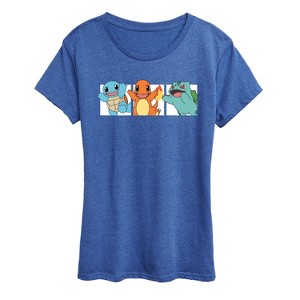Women's - Pokémon - Pokémon Squares Short Sleeve Graphic T-Shirt - 1 of 4