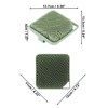 Unique Bargains Bath Brush for Shower 5.39"x5.24"x1.57" 1 Pc - 4 of 4