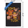 Trends International Minecraft: Legends - Fight Tusk & Hoof Framed Wall Poster Prints - 3 of 4