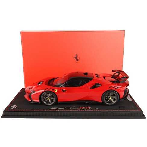 Ferrari Sf90 Xx Stradale Rosso Corsa 322 Red With Black Top With Display  Case Limited Edition To 370 Pcs 1/18 Model Car By Bbr : Target