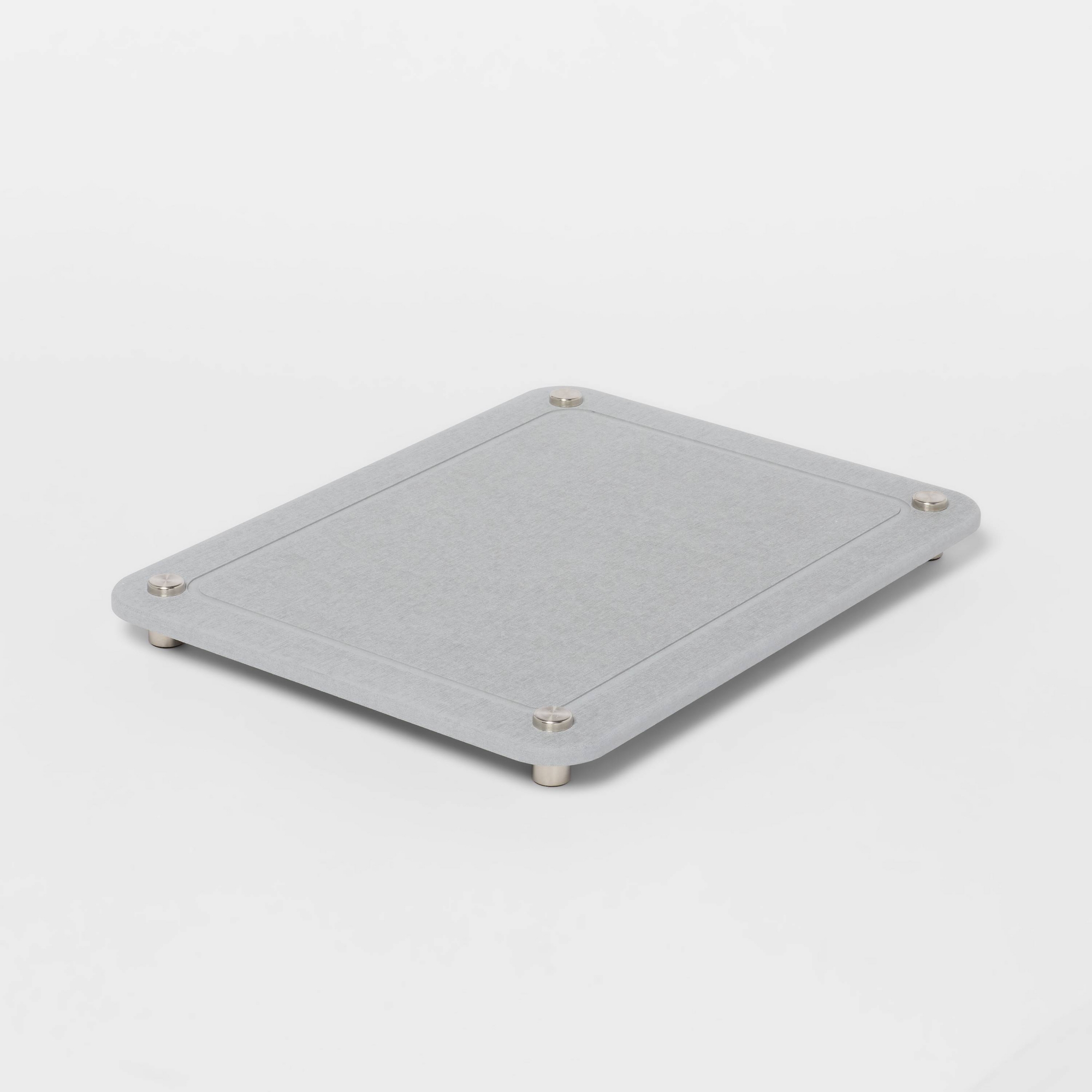 Diatomite Quick Dry Dish Drying Mat Gray - Brightroom™