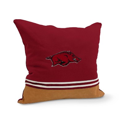 NCAA Arkansas Razorbacks Varsity Decor Pillow