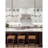 Z-Lite Calumet 5 - Light Chandelier in  Mate Black/Polished Nickel - 4 of 4