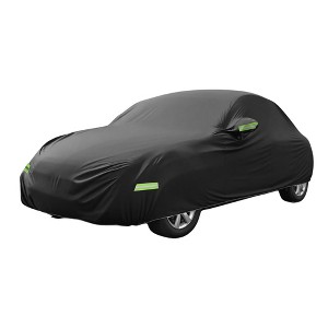 Unique Bargains Outdoor Full Car Cover for Volkswagen New Beetle 1998-2019 Black 1 Pc - 1 of 4