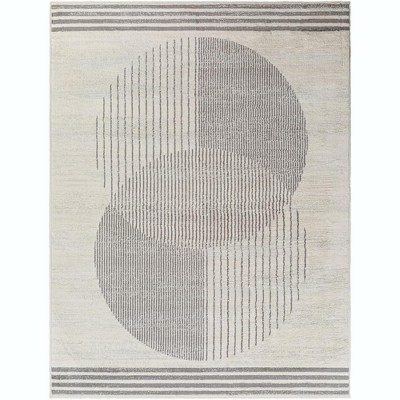 Mark & Day Lakin 7'10"x10' Rectangle Woven Indoor Area Rugs Medium Gray
