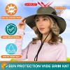 SUN CUBE Wide Brim Sun Hat Adults, Fishing Hats Sun UV Protection, Hiking Bucket Hat Safari Beach Boonie, UPF 50+ - 4 of 4