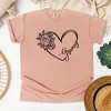 Simply Sage Market Granny Heart Outline Garment Dyed Tee - 3 of 4