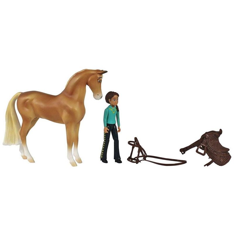 Breyer Animal Creations Breyer Spirit Riding Free Chica Linda & Prudence Small Horse & Doll Set, 2 of 3