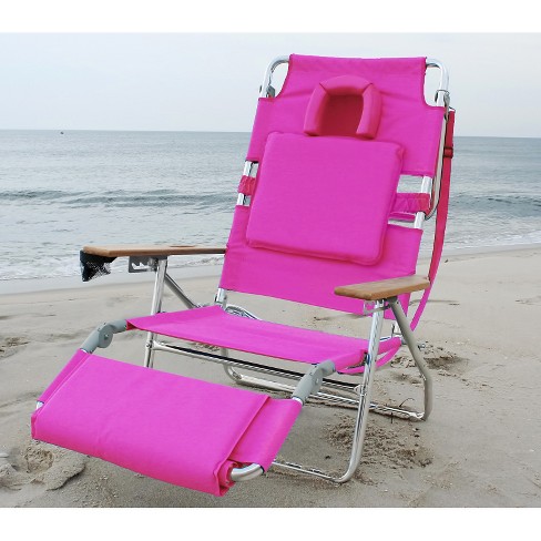 ostrich deluxe padded sport 3 in 1 beach chair