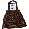 Adult Unisex Halloween Apron With Black Cats Ghosts And Ghoulies Adjustable Neck Strap Cooking Barbeque Party - 2 of 4