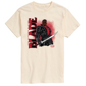 Men's - Marvel - Blade With Logo Short Sleeve Graphic T-Shirt - 1 of 4