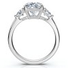 Pompeii3 Certified 3.40Ct Pear & Heart  Engagement Ring 14k Gold or Platinum Lab Created - 2 of 4
