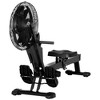 Soozier Air Rowing Machine, Foldable Rower with Digital Monitor & Steel Frame for Gym or Home Use - 4 of 4