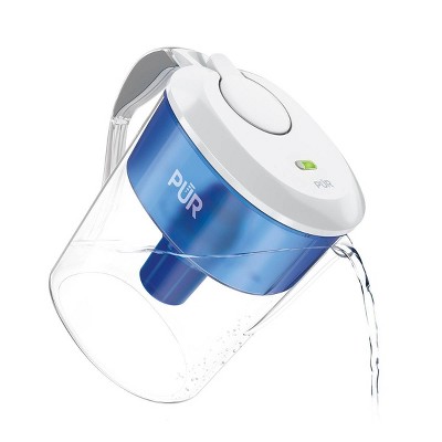 PUR 11 Cup Water Filtration Pitcher - Blue/White