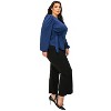 L I V D Women's Yelena Crepe Wrap Top - 2 of 3