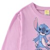 Disney Lilo and Stitch Angel Girls Long Sleeve Tulle Dress for Little Kids to Big Kids - 2 of 4