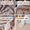 5-Piece Botanical Print Duvet Cover Set - 4 of 4