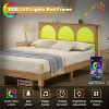 Coucheta Rattan Size Bed Frame with Natural Rattan Headboard and Storage Drawers - 4 of 4