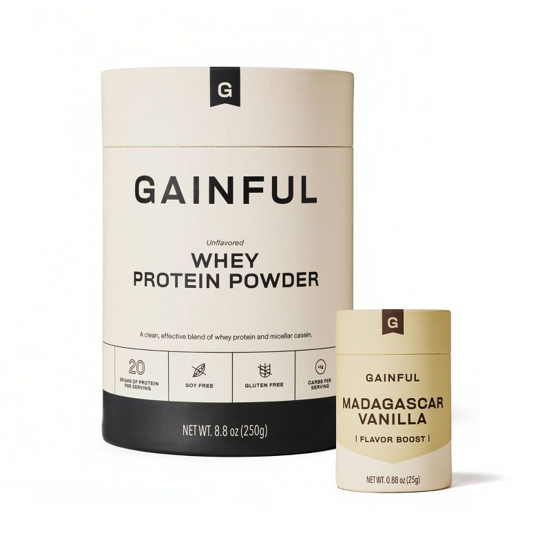 Gainful Whey Protein Powder - 10 servings, 1 of 10