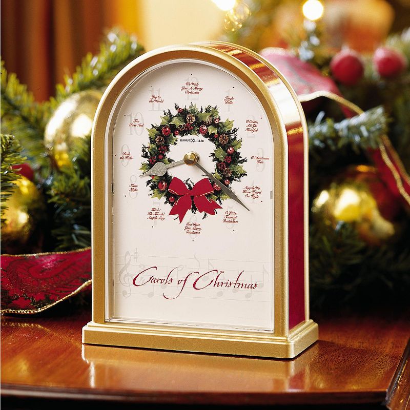 Howard Miller 645424 Howard Miller Carols Of Christmas Ii Tabletop Clock 645424, 2 of 4