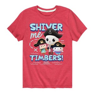 Boys' - Gabby's Dollhouse - Shiver Me Timbers Short Sleeve Graphic T-Shirt - 1 of 4