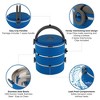 Healthy Human Travel Dog Bowls |Set of 2 Interlocking Bowls - 3 of 4