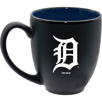 MLB Detroit Tigers 15oz Inner Color Black Coffee Mug