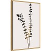Amanti Art Eucalyptus Dark Gold by Eins Kubistika Framed Canvas Wall Art - 3 of 4