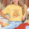 Simply Sage Market Farm Fresh Pumpkin Watercolor Garment Dyed Tee - 2 of 4