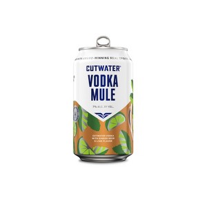 Cutwater Fugu Vodka Mule Cocktail - 355ml Can - 1 of 4