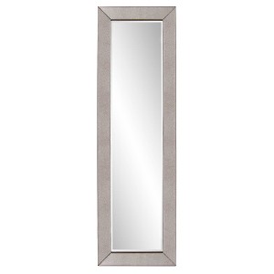 Howard Elliott 27"x38" Tyler Dillon Glossy White Ornate Framed Rectangular Wall Mirror: Modern Style, Polyurethane Frame, No Assembly Required - 1 of 4