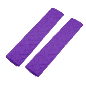 Unique Bargains Car Seat Belt Covers 1 Pair - 1 of 4