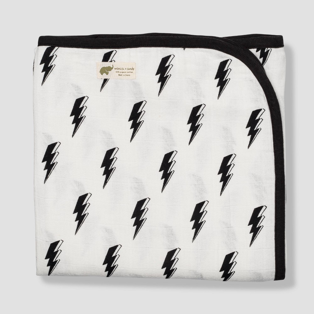 Layette by Monica + Andy Always Blanket - Lightning Strike