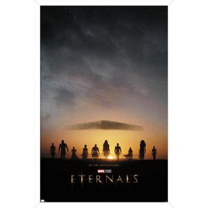 Trends International Marvel Eternals - Key Art Framed Wall Poster Prints - 1 of 4