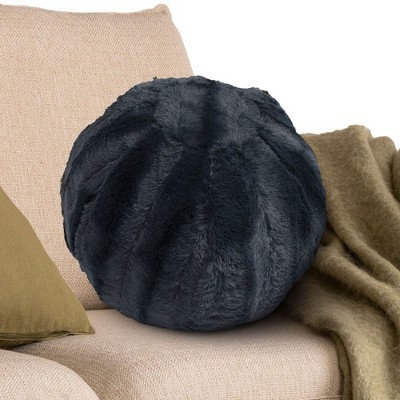 Cheer Collection 10" Plush Ball Throw Pillow with Removable Washable Cover